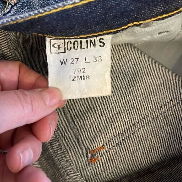 COLINS JEANS regular waist, distressed, flare jeans.  New with tags - Picture 10 of 10